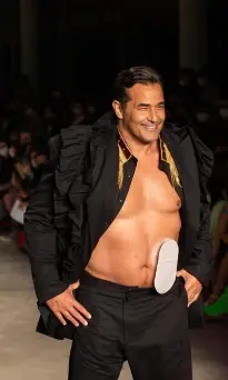 Luciano Szafir na SPFW